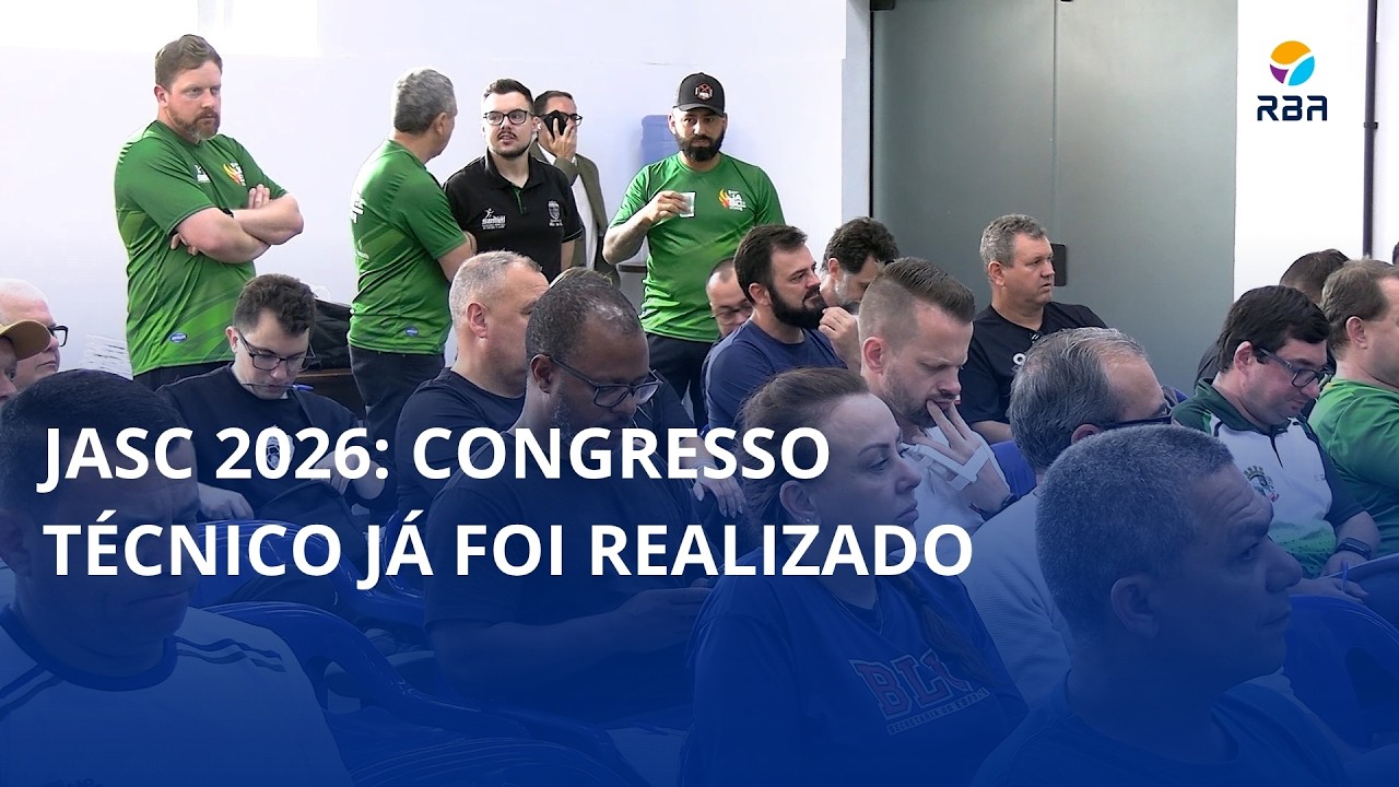 JASC 2026: congresso técnico já foi realizado