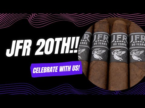 JFR CELEBRATES 20 YEARS WITH A SPECIAL NEW BLEND!!!