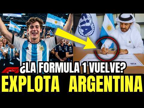 El Secreto Detrás del Road Show de Colapinto: Argentina Quiere Traer la F1 de Vuelta