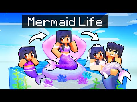 Diving into the sea with Aphmau in Minecraft!