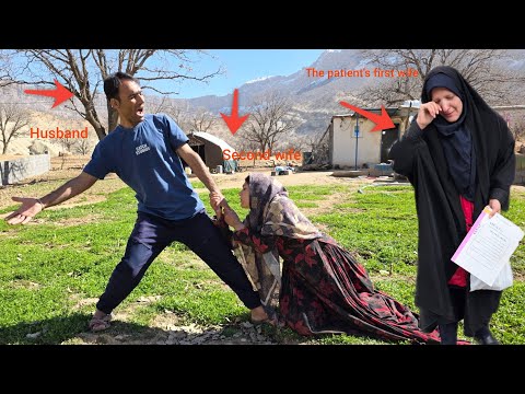  monster's second wife, in the absence of  sick first wife, plots to deceive her husband so that...