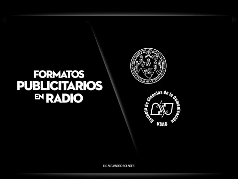 , title : 'Formatos Publicitarios en Radio'
