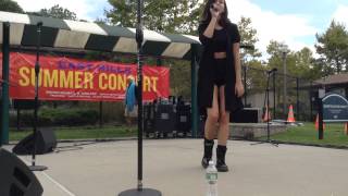 Christina Grimmie singing &quot;Over Overthinking You&quot; at East Hills