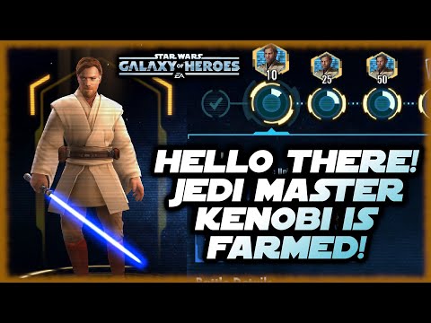Coming Soon to My SWGOH Roster!  Jedi Master Kenobi!!