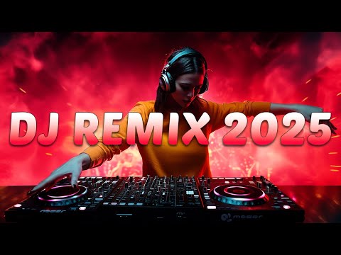 DJ REMIX 2025 - Mashups & Remixes of Popular Songs 2025 | DJ Remix Song Club Music Disco DJ Mix 2024
