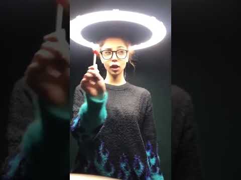 Ring light transition!! #shorts