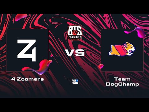 4 Zoomers vs Team DogChamp, Dota 2 BTS Pro Series 10, bo2, game 1 [Gromjkeee]