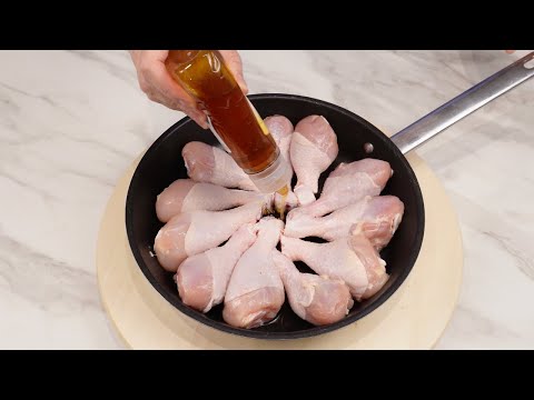 Hähnchenkeulen wie aus dem Ofen – aber in der Pfanne!