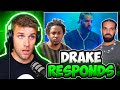 FOUR SHOTS MISSED HIM Rapper Reacts To Drake Blue Green Red REACTION