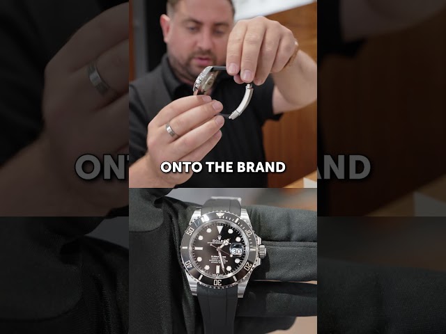 Vídeo relacionado con ROUREOX Brazalete Acero Inoxidable Extremo Curvo, 20mm 21mm Banda Metal, Correa Reemplazo Maciza para Rolex Submariner-Plateado 21mm