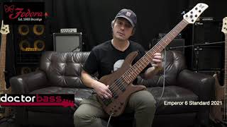 Video thumbnail for Fodera Emperor 6 Standard 2021 by Doctorbass Spain