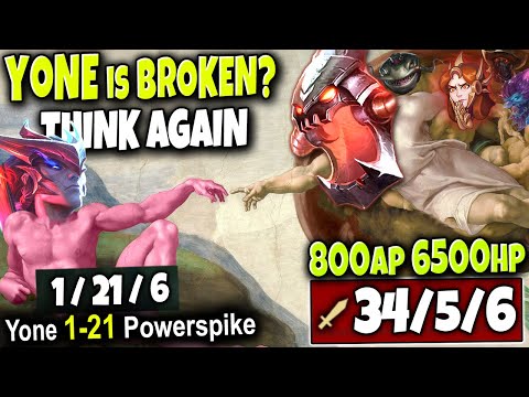 Yone is BROKEN? THINK AGAIN 🔥 CHO'GOD 800AP 6500HP MOST BROKEN FORM 🔥 LoL Cho'Gath s10 PBE Gameplay