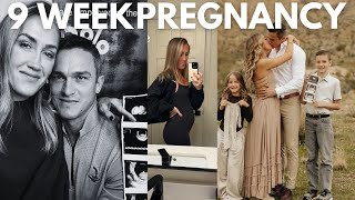 9 WEEK PREGNANCY UPDATE! MY FIRST ULTRASOUND SEEING THE BABY