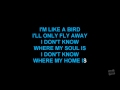 I'm Like A Bird in the style of Nelly Furtado karaoke ...