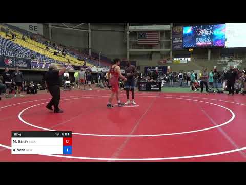 87 Kg Rr Rnd 4 - Miguel Baray, Texas Vs Alan Vera, New York Athletic Club 42d7