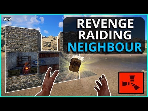 Rust SOLO RAIDING My Neighbour To WIN The Turf War! Rust Solo Survival Gameplay