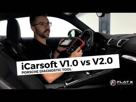 25.8K Porsche Specialists ENDORSE! Flat 6 Motorsports Compares iCarsoft V1.0 vs V2.0!