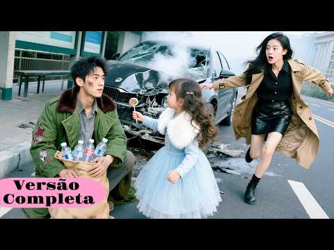 🩷🐼A garota bondosa resgatou um morador de rua, que acabou sendo o pai de sua filha!#kdrama #amor