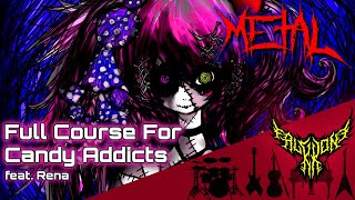 Cover art for the full course for candy addicts (feat. rena