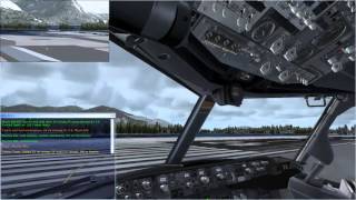 FSX steam edition Alaska 22 return to Seattle Part 1 (bad side of FSX)