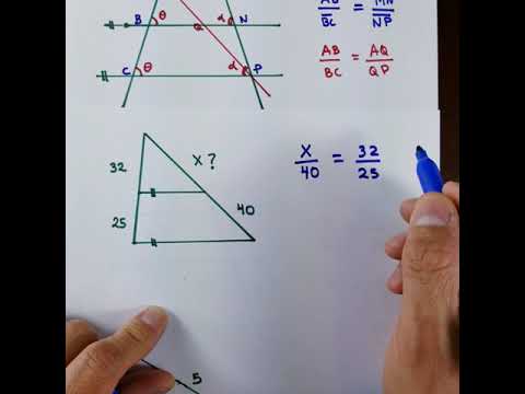 Teorema de Tales Super Facil, Paso a Paso