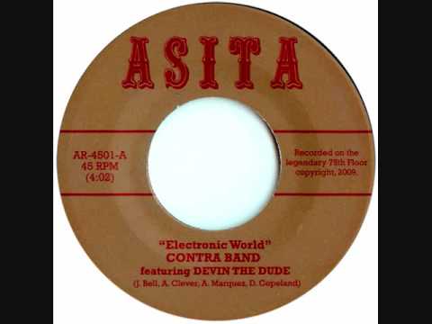 Contra Band x Devin the Dude - Electronic World limited vinyl 45
