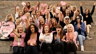 Jedward Young Love flash mob Helsinki