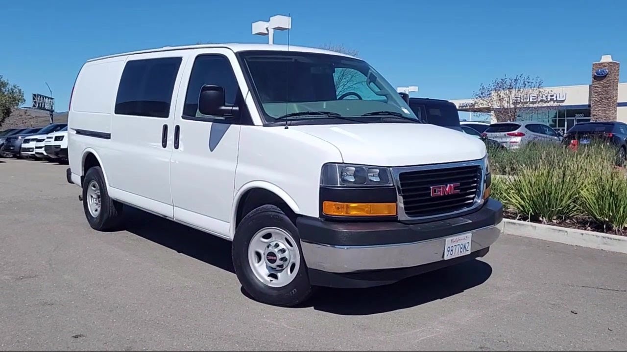 2017 GMC Savana 2500 Work Van 3D Cargo Van Livermore ...