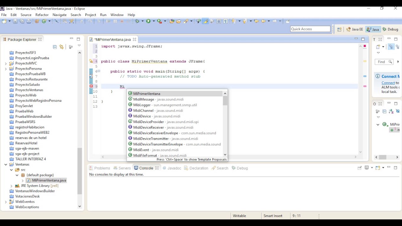 Tutorial 1 JFrame Como crear una ventana en Java