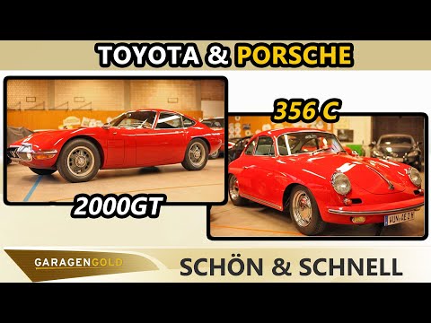 Toyota 2000GT und Porsche 356 C - Sportwagen-Ikonen ihres Landes | Garagengold