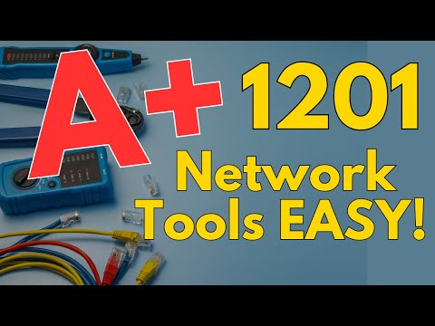 CompTIA A+ 1201: Networking Tools RAPID REVIEW! (Obj. 2.8)