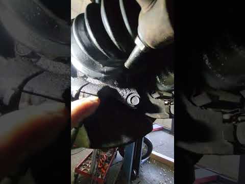 Subaru seized broken front ball joint pinch bolt how we got it out