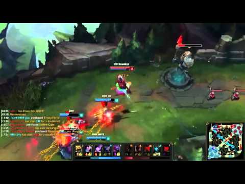 Solomid   C9 Sneaky 1 Vs 4 Kalista   Highlights League Of Legends