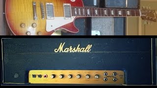 Video thumbnail for 1965 Marshall JTM45 at FULL VOLUME! by Johan Segeborn