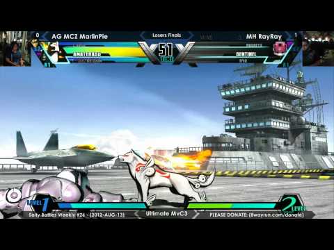 Salty Battles #26 - UMvC3 LF - AG MCZ MarlinPie VS MH RayRay