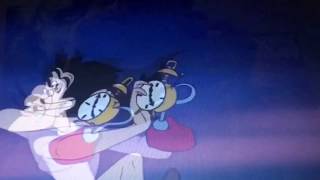 Mandy tells Captain Hook to "get out!"