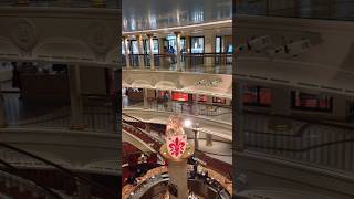 Carnival Firenze Atrium #cruise #carnivalfirenze #cruiseatrium