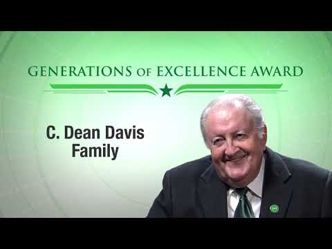 C. Dean Davis Family - Generations of Excellence Award 2013