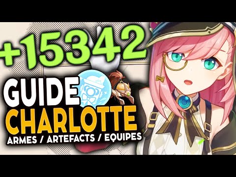 SOIGNEUSE F2P pour Furina ! Guide Charlotte Artéfacts, Teams & Armes ! | Genshin Impact