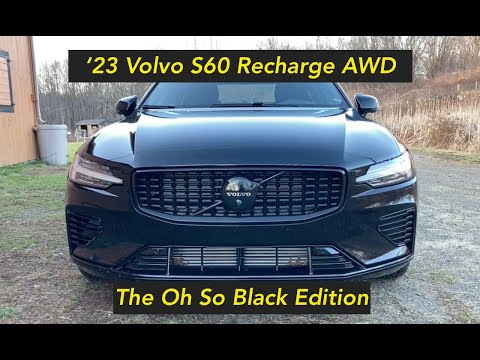 Volvo S60 Recharge AWD Ultimate Black Edition