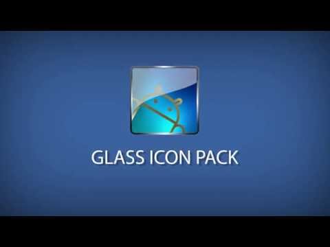 Glass Icon Pack Nova/APEX/ADW  Video