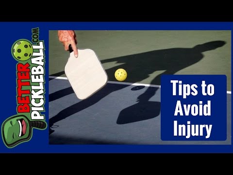 How to Avoid Pickleball Injuries