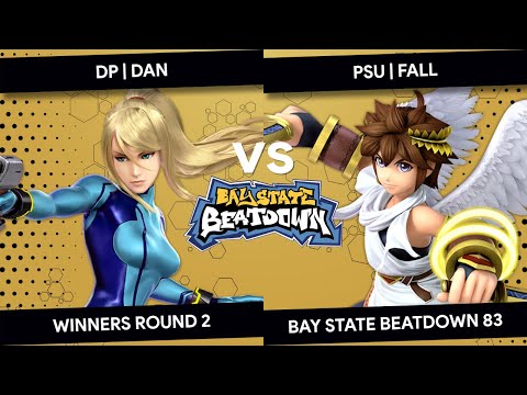 Bay State Beatdown 83 - DP | Dan (Falcon, Zero Suit Samus) vs PSU | Fall (Pit) - Winners Round 2