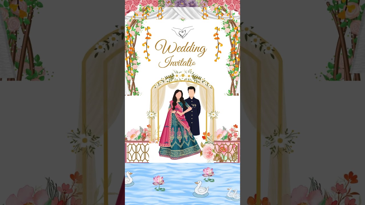 Marriage Invitation Card | Marriage Invitation Video Kaise Banaye | Agarwal Creation | 7579985569