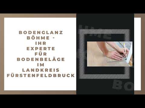 BodenGlanz Böhme YouTube-Vdeominiatur 8