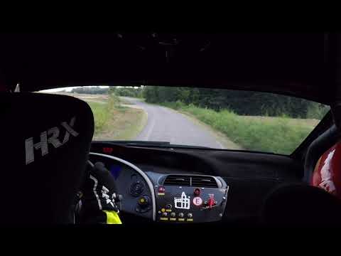 6 Rajd Rzeszowiak 08.08.2020 - Os Zawadka Badura/Wołek Honda Civic ( 29 marma rajd rzeszowski 2020 )