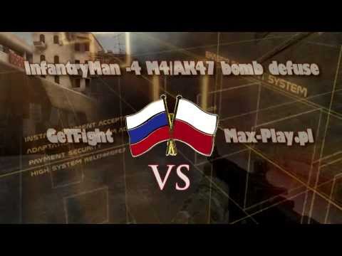 [Highlight] ESL GO4CSGO cup GFvsMaxPlay.pl InfantryMan -4 BombDefuse