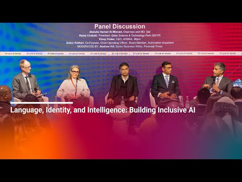 WEF 2026 | Language, Identity, and Intelligence Building Inclusive AI