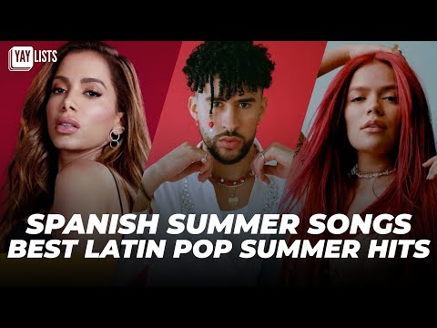 Spanish songs summer 2024 ️ best pop latin music for summer 2024