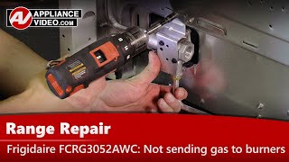 Frigidaire Oven Repair: Not Sending Gas to Burners - Pressure Regulator